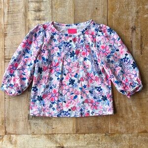 Lilly Pulitzer Floral Shirt L(8-10)